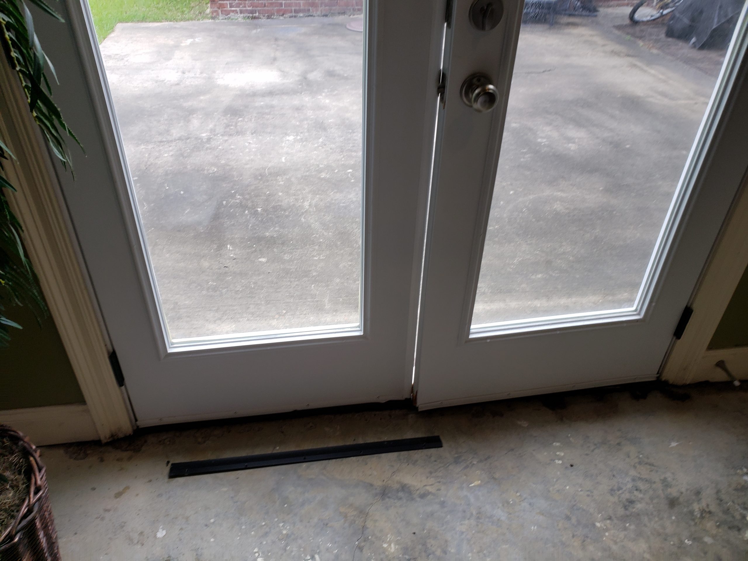 french door replace before (2) Arrow Remodeling A Leader in